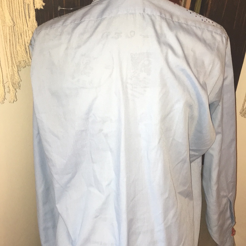 Vintage 1960s Van Heusen HampshireHouse mens Shirt,Embellished - Picture 9 of 14